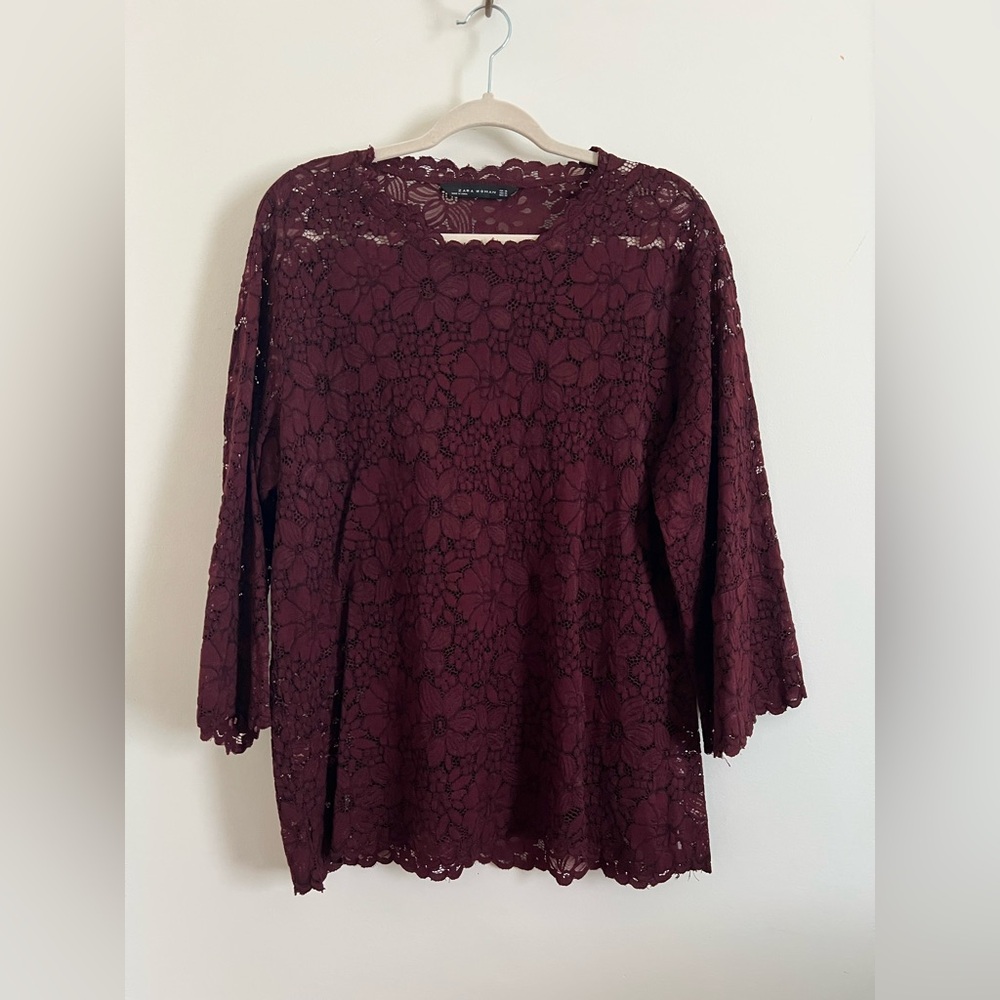 Zara Lace Top